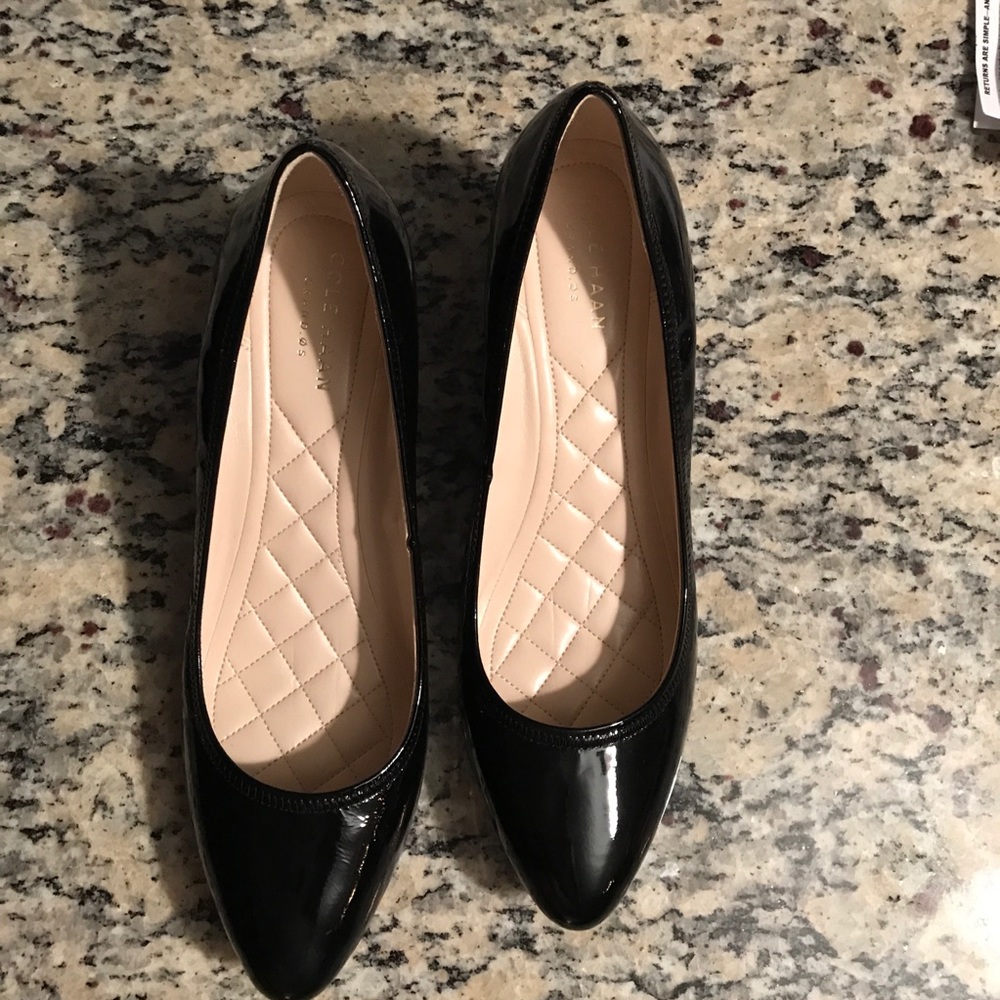 Cole Haan Black Patent “Sadie” Wedge